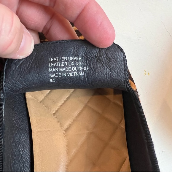 BIRDIES- The Swift Leopard Calf Print Slide On Fashion Sneaker - Picture 9 of 9